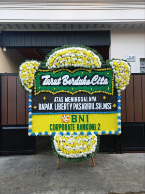 Papan Bunga Duka di Margajaya