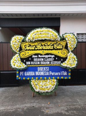 Papan Bunga Duka di Margajaya
