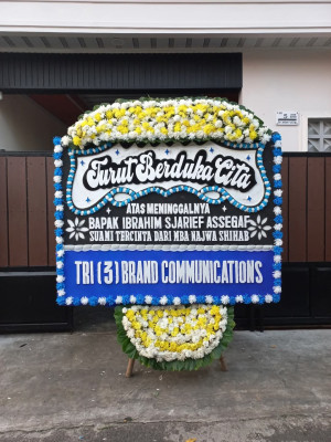 Papan Bunga Duka di Margajaya